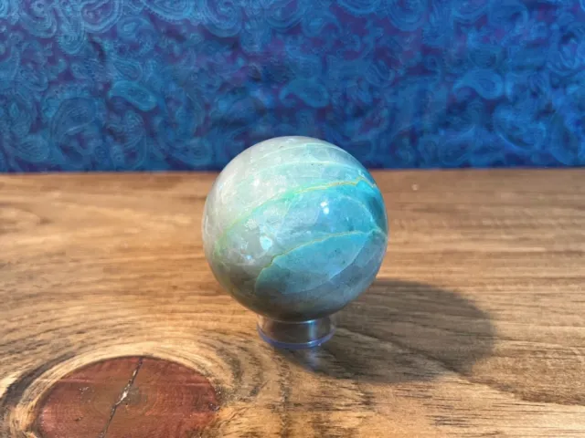 Green Moonstone Sphere