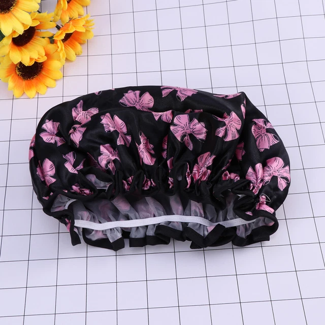 2 pz cappellino doccia cappellini per capelli bagno bellezza bulk Miss Bambino