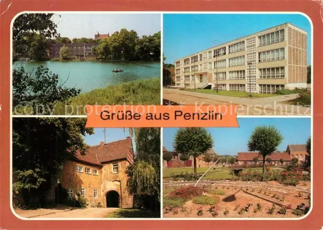 43371847 Penzlin Waren Penzliner See Polytechnische Oberschule Alte Burg Sonnenu