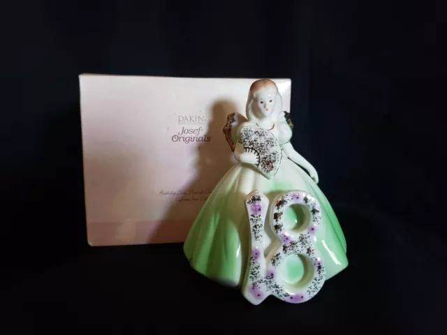 Dakin Josef Originals Birthday Girl Angel Eighteen Year Doll With Original Box