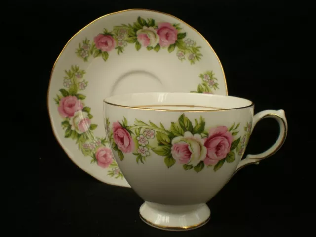 *Vintage Colclough Enchantment Roses Tea Set Duo Cup And Saucer  [43]