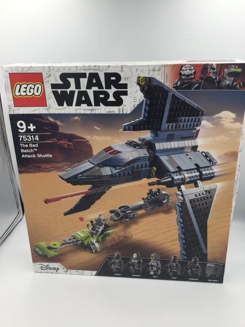 LEGO STAR WARS 75314 The Bad Batch Attack Shuttle neuf et scellé ...