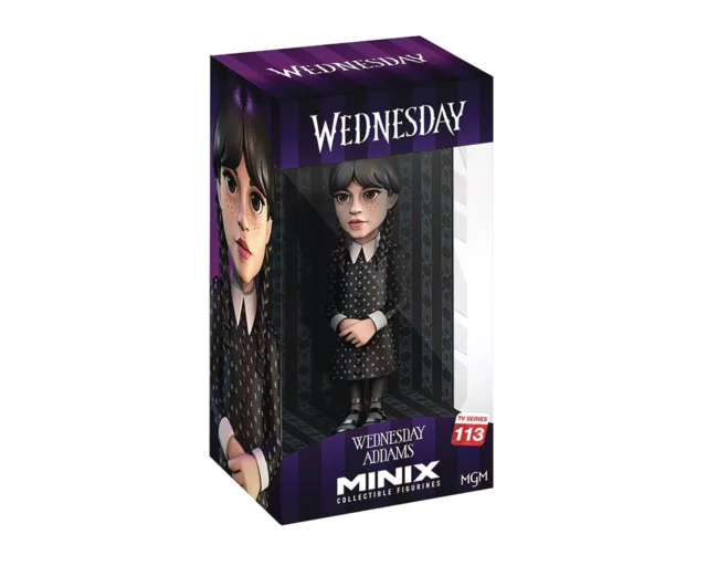 NIB Addams Family WEDNESDAY Minix Vinyl Figure Ortega In Stock
