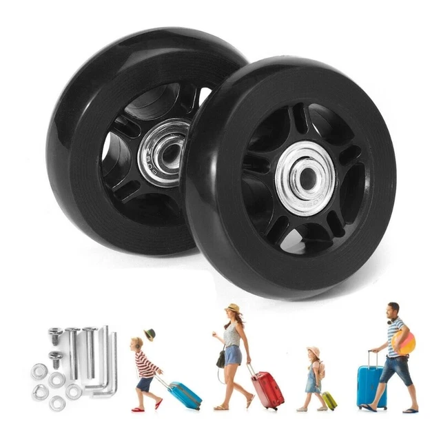 Trolley Casters for Luggage Box Suitcase Flexible Swivel Wheel Repair Accessory