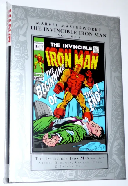 Marvel Masterworks Iron Man Vol 6 HC, NEW, Near Mint, 2009, 1st Print, OOP