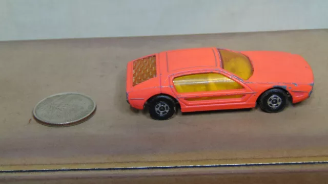 1969 MATCHBOX SUPER Rapide Lamborghini Marzal N 20 Rose Clair