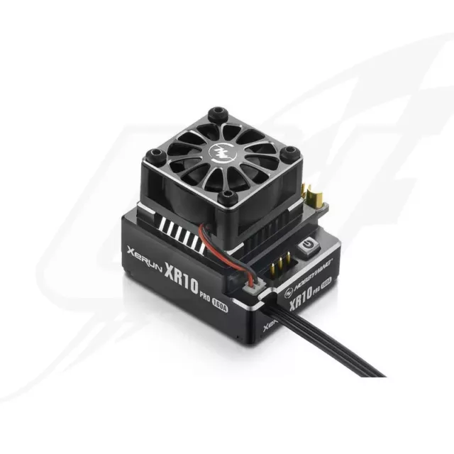 FR- Hobbywing Xerun XR10 Pro Brushless ESC Black 160A, 2-3s LiPo - HW30112600