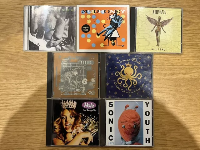 Grunge US Alt Rock CD Set, Bundle; Nirvana, Hole, Mudhoney, Pixies, Sonic Youth