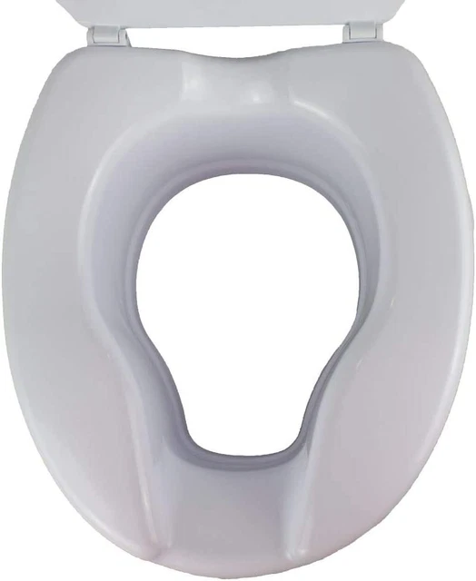 Mobiclinic Sollevato Sedile Coperchio,14 CM,Bianco,Modello Titan 2