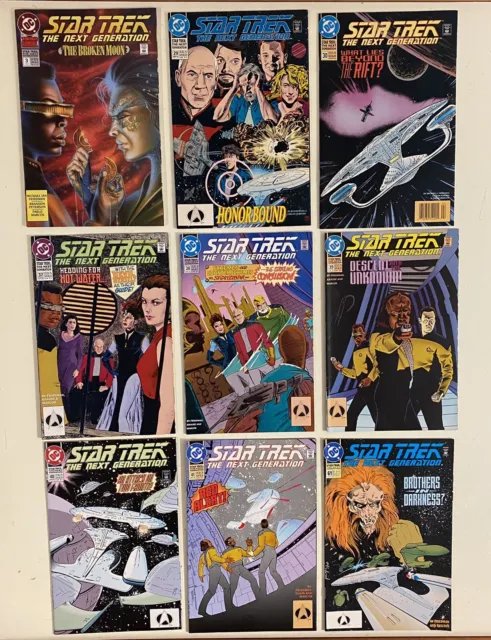 Lot 9 Star Trek Next Generation STNG #29-61 DC Comics 1992-1994 Newsstand VF/VF+