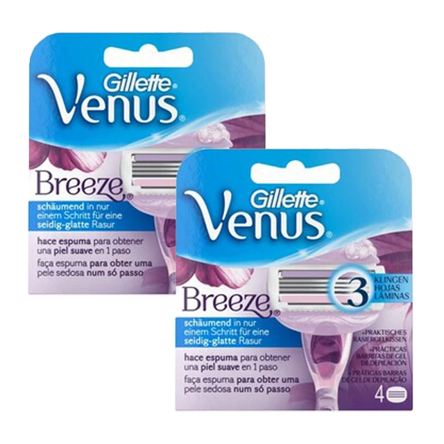 2x Gillette Venus Brise 4er Lame de Remplacement