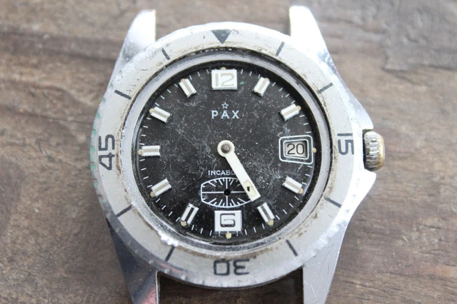 Montre Mécanique Vintage EROSA REF93002 - Homme - Occasion, Fonctionne