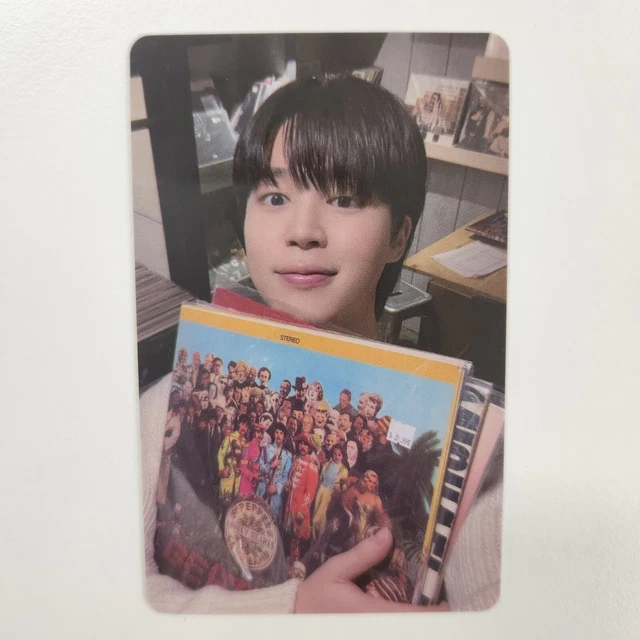 BTS JIMIN FACE Album OFFICIAL WEVERSE SHOP 2nd POB PVC PHOTO CARD 33.