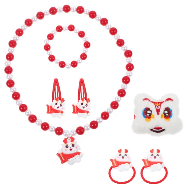 1 Set Perlen-Halskette, Armband-Set, Kinder-Schmuck-Set, Schmuck für kleine