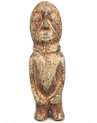 Art African Arts First - Antique Fetish Lobi - Stone Chipped - 18 CMS