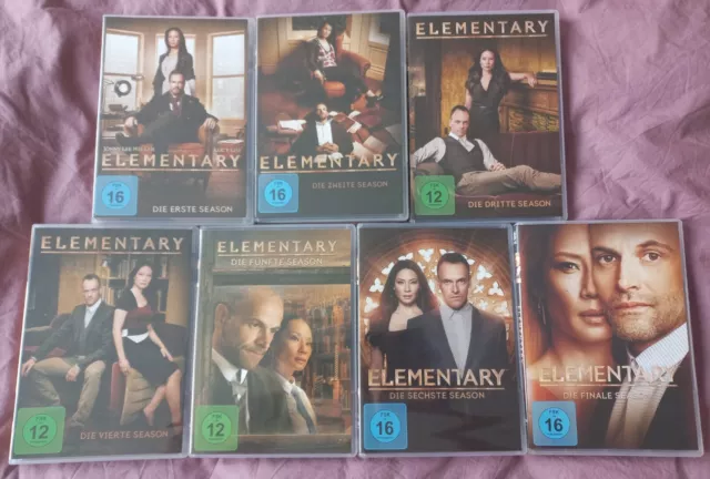 Elementary Komplette Serie Staffel 1-7 DVD