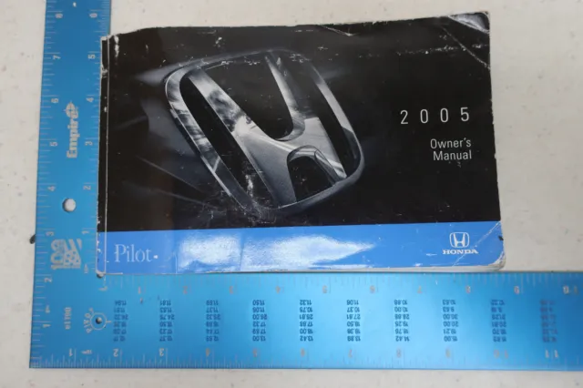 2005 05 Honda Pilot Owner's Manual Book - Free Shipping - Om527