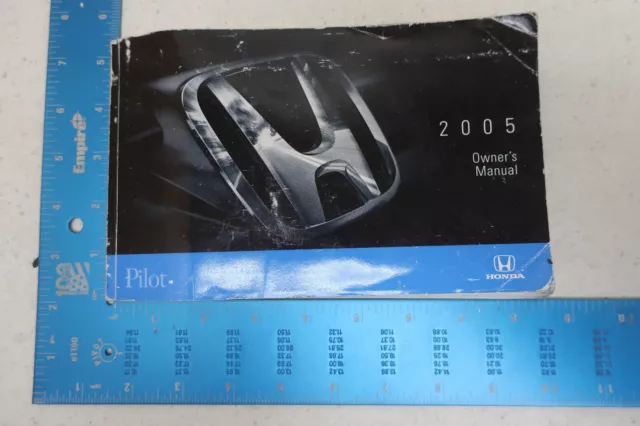 2005 05 Honda Pilot Owner's Manual Book - Free Shipping - Om527