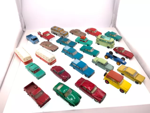 Lot Of 25 Vintage Lesney Matchbox Cars Truck Fair To Excellent