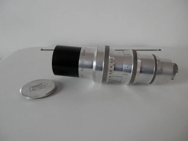 Objectif cinema Som Berthiot Stereo Cinor f/3.5 #69. Monture C