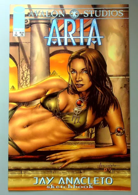 Jay Anacleto Sketchbook #1 ~ IMAGE 1999 ~ ARIA NM