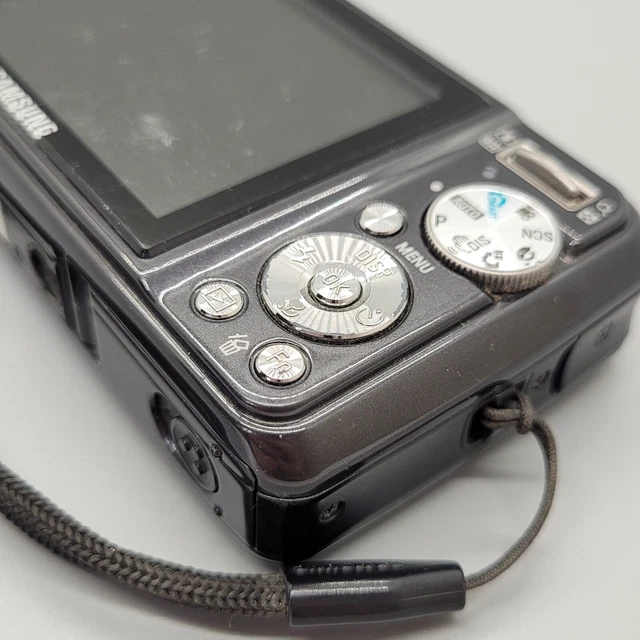 Samsung PL55 12,2 megapixel fotocamera digitale compatta testata nera 19