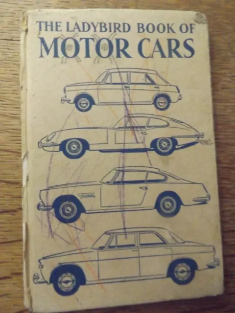 The Ladybird Book Of Motor Cars By David Carey 1963 Hardback Book