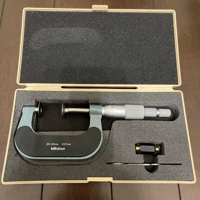 Mitutoyo tooth thickness micrometer straight line type Japan
