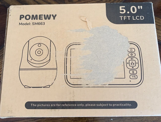 Pomewy SM663 2.4Ghz Baby Monitor