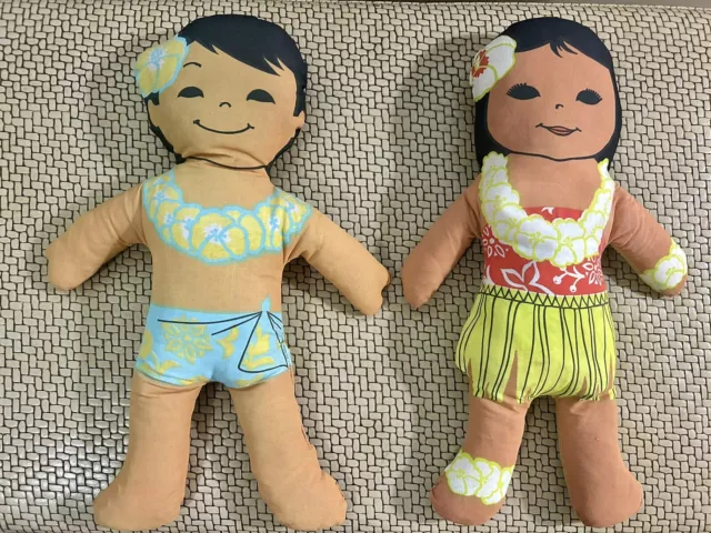 Vintage C&H Sugar Baby Doll Set Hawaiian