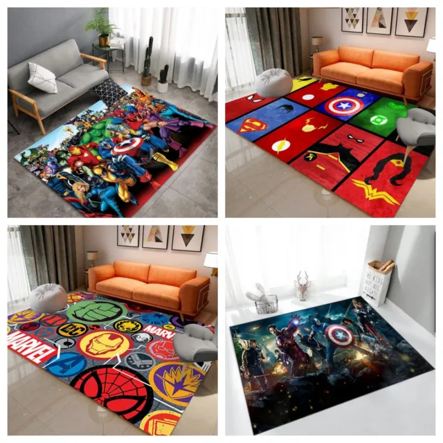 Kinder Teppich Marvel The Avengers Teppich Antirutsch Matte Türmatte Fußmatten