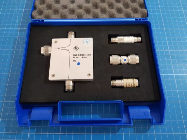 Rohde & Schwarz SWR Bridge 50 ohmios, 40 KHz... 4 GHz ZRC _0,86_5