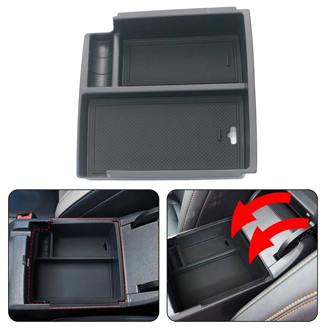Scatola di stoccaggio bracciolo materiale plastico resistente ABS per Ford Bronco 2021 2023