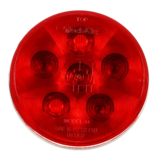 Truck-Lite 44302R3 Super 44 Series Red 6 Diode Rear LED Stop/Turn/Tail Lamp