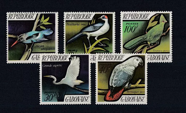 Gabun  448 - 52    Vögel - Birds  **  (mnh)