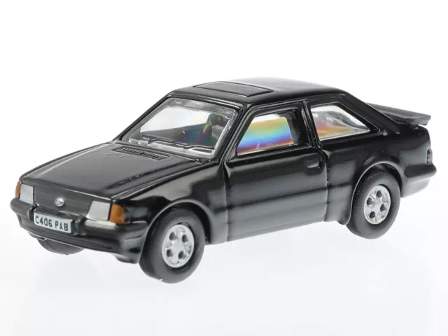 Ford Escort MK3 XR3i noir véhicule miniature 76XR003 Oxford 1:76