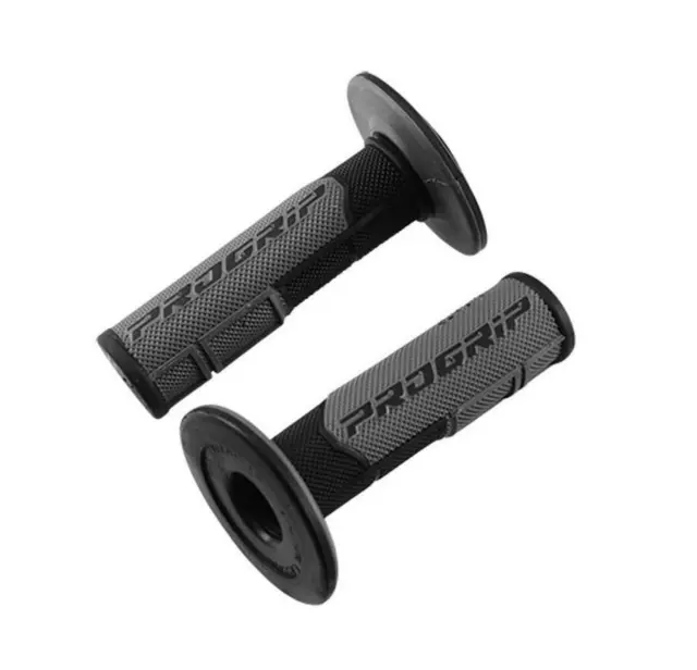 Revêtements poignees 801 noir/gris double densite 115mm ProGrip