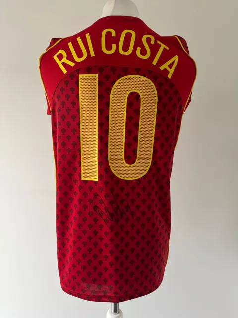 Signed RUI COSTA Shirt - PORTUGAL - Exact Proof/COA