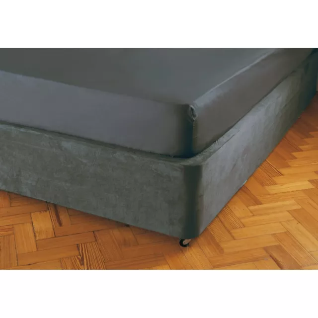 Belledorm - Copertura in finto camoscio per struttura letto (48 cm) (BM131) 2