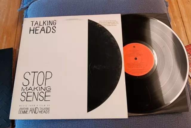 Talking Heads - Stop Making Sense LP - Sire PROMO Vinyl LP Album