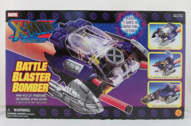 Marvel X-Men Classics, Battle Blaster Bomber, Toy Biz 2000, Sealed in Box