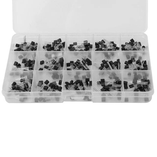 300 Stück 15 Trioden Sortierter S9012-Transistor Kit Transistor-Sortiment✈