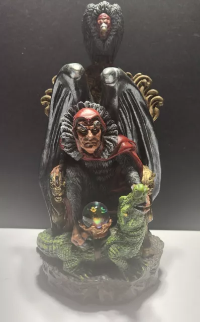 Danbury Mint Vulture King Fantasy Figurine Crystal Gazing Ball Resin Statue D&D