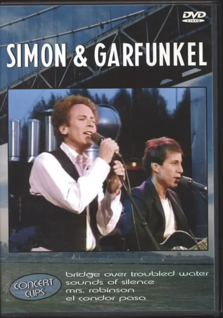 DVD Simon & Garfunkel  Concert Clips Bridge over troubled Water ua.