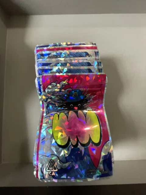 Candy Bags 3.5g, Smell Proof Candy Pouches, Food Cookie Shape Bags