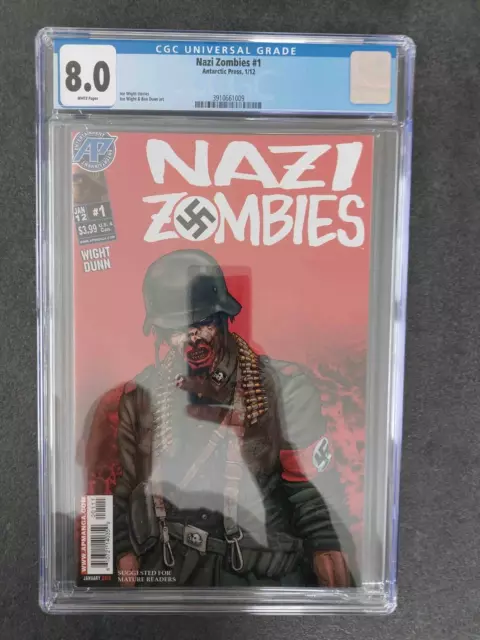 Comic US: Nazi Zombies #1 CGC 8.0 (2012)