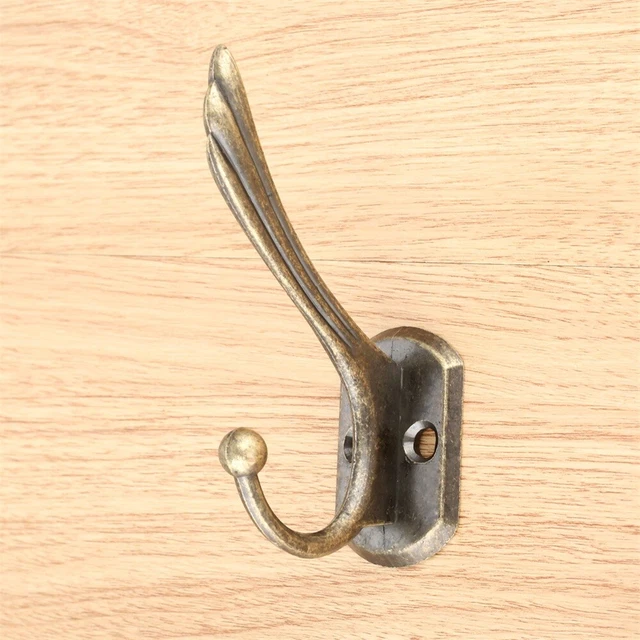 93*50*65mm Wall Hook Coat Hat Clothes Towel Retro Bathroom Kitchen Door Hanger