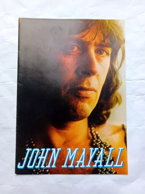 JOHN MAYALL NEW YEAR, NEW BAND, NEW COMPANY  1975 TOUR  Programme