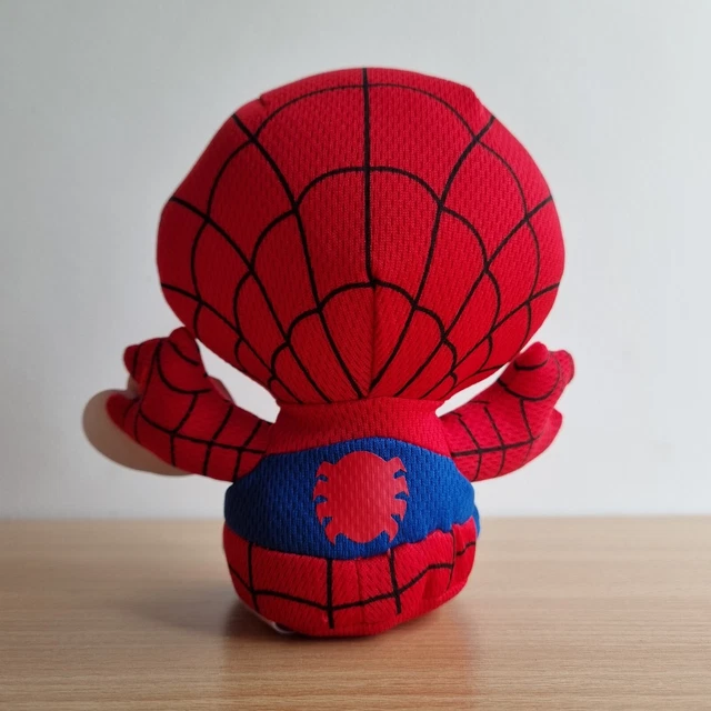 TY MARVEL SPIDER-MAN Beanie Baby Plush Soft Toy - 6" Avengers Shiny