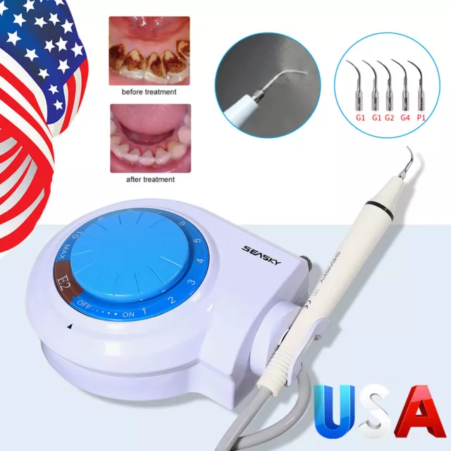 For Cavitron Dental Ultrasonic Piezo Scaler Handpiece 5x Tips fit EMS Woodpecker